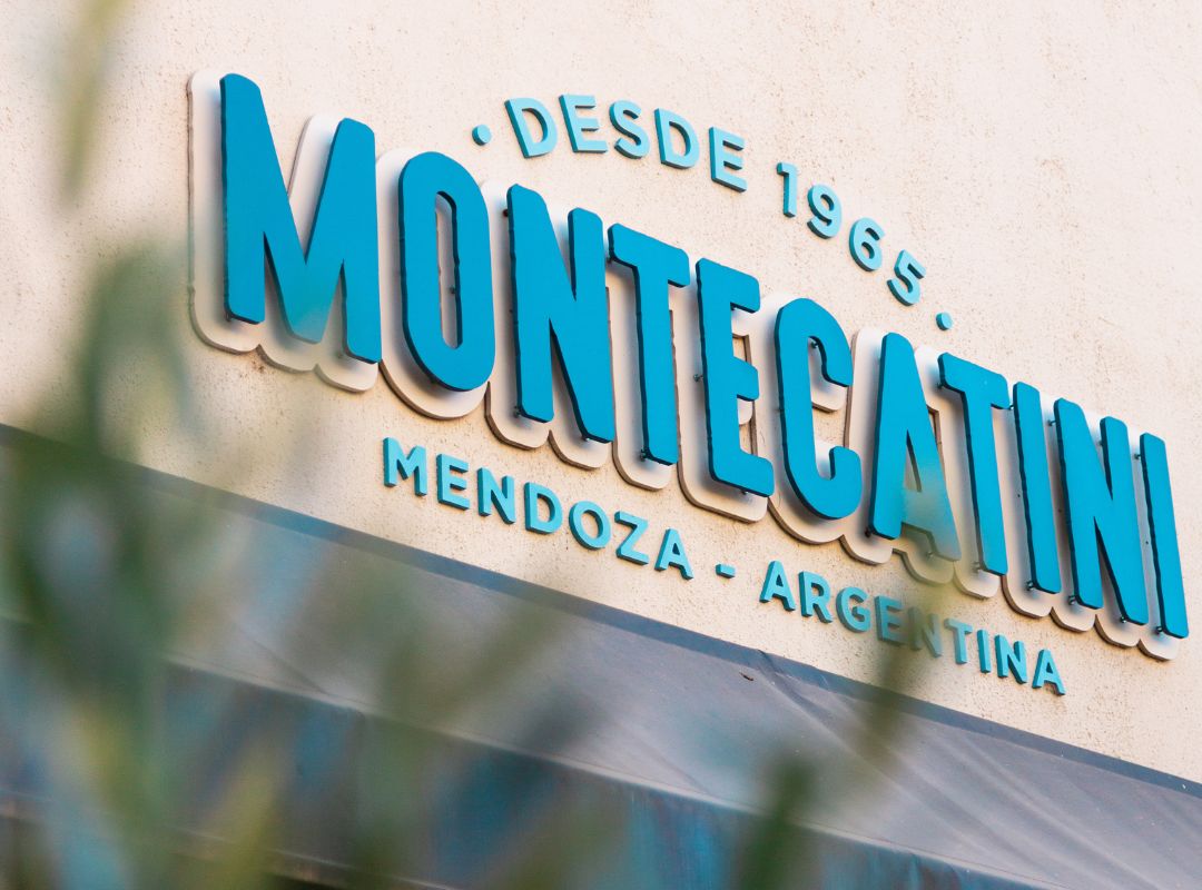 Fachada de Montecatini en Mendoza